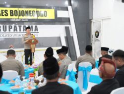 Kapolres Bojonegoro AKBP Afrian Satya Permadi: Dai dan Pendeta Adalah Pondasi Kerukunan Masyarakat