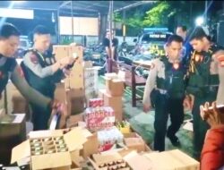 Nekat Jual Eceran Tanpa Izin, Gudang Miras di Makassar Disikat Polisi
