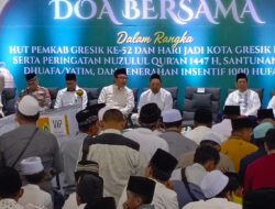 Hari Jadi Gresik ke-539: Doa Bersama, Santunan Yatim dan Diskon Pajak