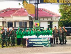 Aksi Sosial Koramil Pucuk Lamongan, Pengendara Pantura Dapat Takjil Gratis