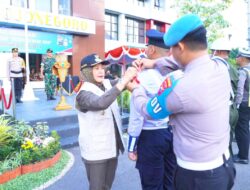 Jelang Idul Fitri 1447 H, Polres Bojonegoro Gelar Apel Pasukan Operasi Ketupat