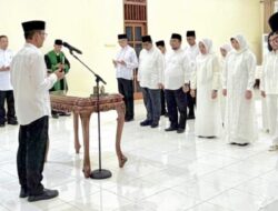 Bojonegoro Berbenah: Bupati Wahono Tekankan Integritas Saat Lantik Pejabat
