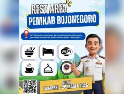 Jangan Paksakan Perjalanan, Pemkab Bojonegoro Siapkan Rest Area Nyaman untuk Pemudik