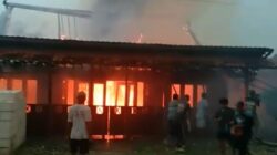 Rumah Warga di Desa Keboan, Banjarjo, Blora Ludes Terbakar Usai Tersambar Petir, Kerugian Ditaksir Capai Rp100 Juta
