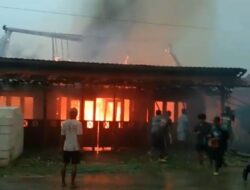 Rumah Warga di Desa Keboan, Banjarjo, Blora Ludes Terbakar Usai Tersambar Petir, Kerugian Ditaksir Capai Rp100 Juta