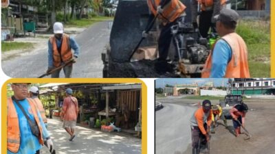 PUPR Kobar Tingkatkan Keselamatan Jalan Lewat Aksi Bersih dan Perbaikan Ruas Strategis