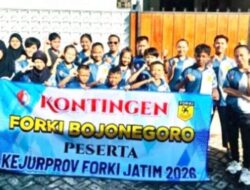 Dari Malang, Karateka Bojonegoro Pulang Membawa Kebanggaan