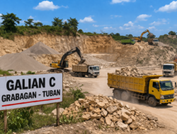 Diduga Belum Kantongi Izin, Tambang Galian C di Wilayah Grabagan Tuban Tetap Beroperasi, Publik Desak Aparat Bertindak