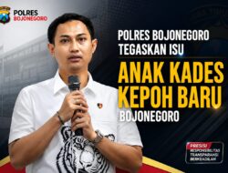 Polres Tegaskan Isu Anak Kades Sidomukti Terlibat Judol Hoaks, Siap Tindak Penyebar Informasi Menyesatkan