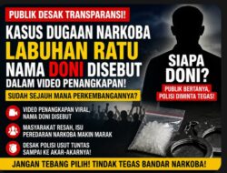 Nama DONI Muncul dalam Video Penangkapan, Warga Desak Polisi Bongkar Dugaan Jaringan Narkoba di Labuhan Ratu