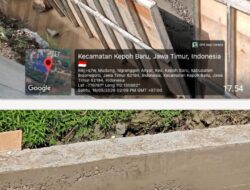 Dugaan Pengecoran Asal Jadi, Proyek TPT Jalan Gunungsari–Kepohbaru Rp373 Juta Disorot: Cor Diduga Dicetak di Tengah Genangan, Hasil Kini Mulai Keropos