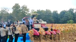 Panen Raya di Tuban, Presiden Prabowo Puji Peran Polri dalam Perkuat Ketahanan Pangan Nasional