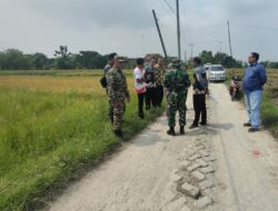 Dandim Bojonegoro Tinjau Lokasi TMMD ke-129 di Kesongo, Fokus Percepatan Pembangunan Desa