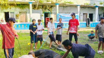 PT Federasi Serikat Pekerja Pertamina Bersatu Salurkan Sapi Kurban untuk Ponpes Al Fitriyah Salafiyah Jember