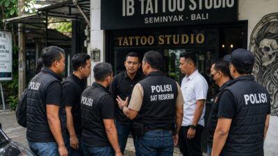 Dugaan Pungli dan Intimidasi Berkedok Penindakan, Studio Tatto di Seminyak Diduga Jadi “ATM Berjalan” Oknum Polisi