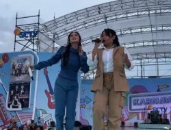 ” Dewi Persik ” Artis Ibukota Dewi Persik Tampil di Acara Karnaval SCTV Jember