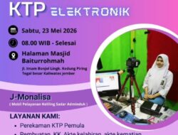 RW 013 Kedung Piring Turut Sukseskan Layanan Adminduk dan Perekaman e-KTP Elektronik di Halaman Masjid Baiturrohmah