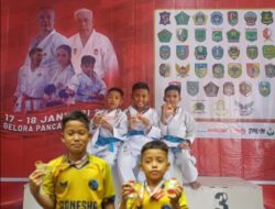 Kakak Beradik Putra Kopda Supriyanto berhasil Sumbang 3 Emas, Antar Jember Raih Juara 3 Kejurprov INKAI Jawa Timur 2026