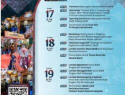 Bojonegoro Angkat Pamor Batik Lokal Lewat Wastra Batik Festival 2026, Perkuat UMKM dan Industri Kreatif