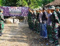 Karya Bakti TNI Wujudkan Rumah Layak Huni, Kodim 0813 Bojonegoro Perkuat Kepedulian kepada Warga Binaan