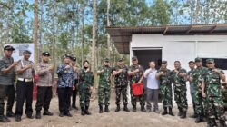 Dandim 0825/Banyuwangi Dampingi Tim Pengawas Kemhan Tinjau Pembangunan Batalyon TP di Purwoharjo