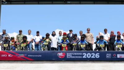 BMX Supercross Resmi Dimulai, ICF: Terima Kasih Banyuwangi Konsisten Gelar Kejuaraan Internasional