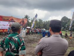 Deru Motor di Hamparan Areal Sawah: Koramil Songgon Kawal Lomba Balap Manol Gabah, Ajang Rakyat Tani Banyuwangi yang Makin Bergengsi