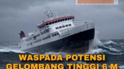 Waspada! Gelombang Tinggi Capai 6 Meter di Perairan Selatan Bali, BMKG Keluarkan Peringatan Dini Pelayaran 28 Juni – 1 Juli 2026