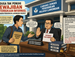 Diduga Tak Penuhi Kewajiban Keterbukaan Informasi, Kacabdin Pendidikan Lamongan Disorot