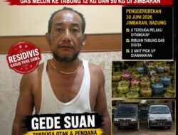 Residivis Dugaan Pengoplosan Gas Diciduk Polda Bali, Gede Suan yang Disebut sebagai Sopir Mantan Ketua KPU Diduga Kendalikan Jaringan Oplosan LPG Subsidi