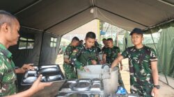 Tepbek V/2.A Jember Memasak Untuk 450 Prajurit Yonif TP/TW Bondowoso