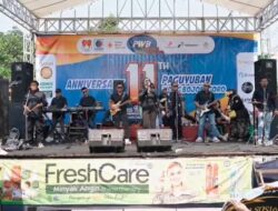 Semangat Kebersamaan Menggema di HUT Ke-11 PWB Bojonegoro, Ribuan Warga Padati Aksi Sosial dan Festival UMKM