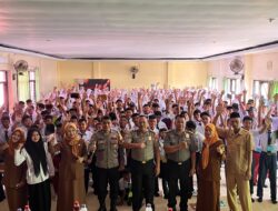 Hari Pertama MPLS SMPN 6 Jember, Kapolsek Kaliwates Edukasi Siswa Baru Melalui Tema “Judi Online Bukan Tempat Adu Nasib”