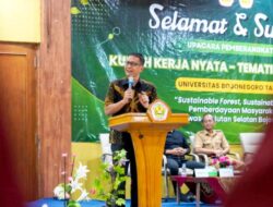 Bupati Bojonegoro Lepas 721 Mahasiswa KKN Unigoro, Fokus Dukung Pembangunan Berkelanjutan di Kawasan Hutan Selatan