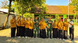 Tanamkan Nasionalisme Sejak Dini, Batalyon YTP 885/Belibis Putih Bekali Siswa SDN 2 Dander dengan Wawasan Kebangsaan