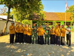 Tanamkan Nasionalisme Sejak Dini, Batalyon YTP 885/Belibis Putih Bekali Siswa SDN 2 Dander dengan Wawasan Kebangsaan