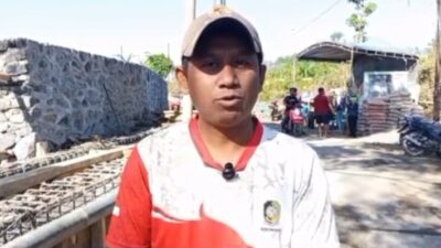 Malu Bertanya, Malu Bekerja? Jembatan Vital Penghubung Dua Desa di Banyuwangi Dibangun Murni Swadaya, Pemerintah Daerah Tampak “Tidur”