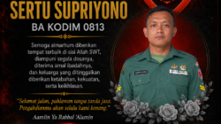 Keluarga Besar GAS Sampaikan Duka Mendalam atas Wafatnya Sertu Supriyono,Ba Kodim 0813 Bojonegoro