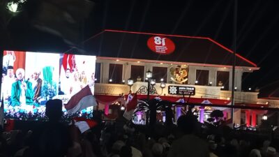 Ribuan Umat Padati Grahadi, Dzikir dan Sholawat Iringi Syukur 81 Tahun Indonesia Merdeka