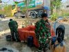 Kodim Bojonegoro Distribusikan 6.000 Liter Air Bersih, Warga Kedungsari Temayang Terbantu