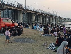 Bendungan Gerak Bojonegoro Menjelma Jadi Destinasi Wisata Sore Favorit Warga