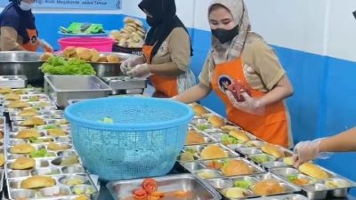SPPG Japanan Kemlagi Dorong MBG Berkualitas Lewat Menu Sehat dan Variatif