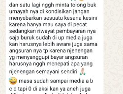 Petugas Bank Mingguan BTPN inisial SLN Diduga Singgung dan Intimidasi Media, Mantan Suami Nasabah Beri Klarifikasi Soal Persoalan Gaji/Pembayaran 