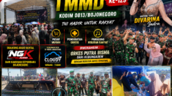 Penutupan TMMD ke-129 Bojonegoro Meriah, TNI dan Rakyat Berbaur di Rest Area Desa Kesongo