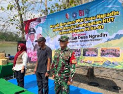 Semarak HUT RI ke-81, Warga Ngradin Gelar Lomba Nasi Goreng di Embung Desa