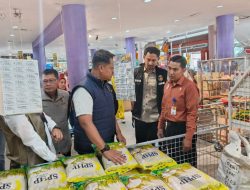Satgas Pangan Bojonegoro Cek Harga Beras Di Pasar,Dan Ritel Stok Masih Aman