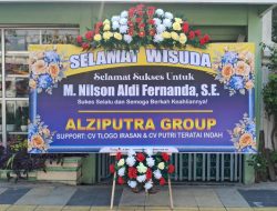 Alziputra Group & Kampungberita.com Sampaikan Apresiasi dan Doa atas Wisuda M. Nilson Aldi Fernanda, S.E.
