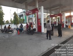 Polresta Tuban Sisir 31 SPBU, Pastikan Stok BBM Subsidi dan Nonsubsidi Tetap Aman