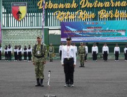 Bentuk Generasi Muda Berjiwa Nasionalis, Kodim 0813 Bojonegoro Gelar Persami KKRI 2026